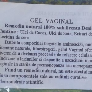 Gel Vaginal  - pentru leziuni si uscaciunea vaginala