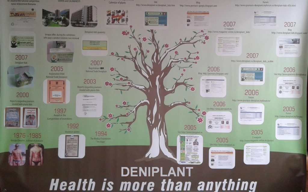 Deniplant - Remedii naturale pentru psoriazis istoria in imagini
