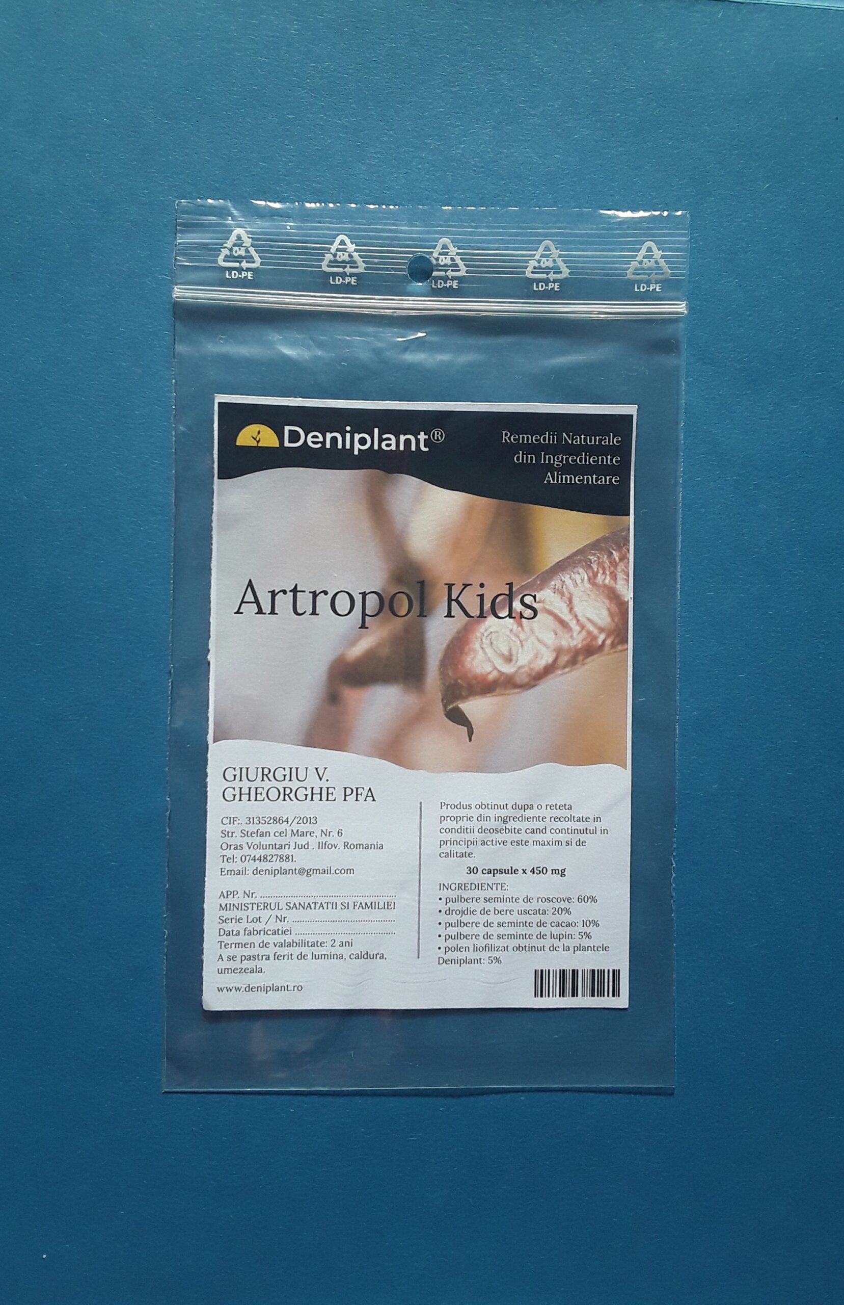 Artropol-Kids pentru articulatii distruse